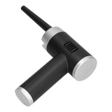 Portable Cordless Air Duster Multipurpose Powerful 32000 RPM Dust Cleaner for Home Car Use Black+Silver