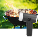 Portable Cordless Air Duster Multipurpose Powerful 32000 RPM Dust Cleaner for Home Car Use Black+Silver
