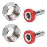 2PCS American Type Keg Coupler Stainless Steel Beer Barrel Connector for 5/16in ID Beer Hose In Australia - Darrahopens