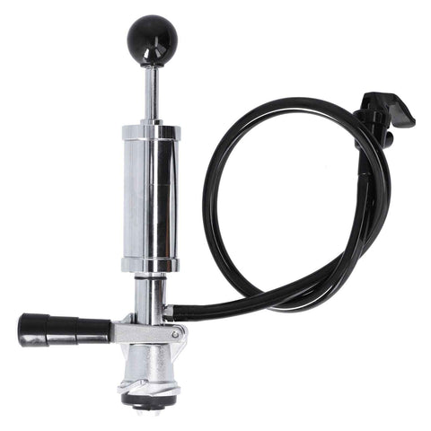 Beer Keg Pump with Black Beer Faucet Stainless Steel Draft Beer Party Pump for American D System Kegs In Australia - Darrahopens