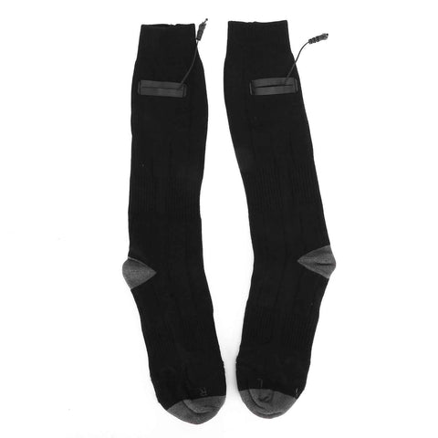 Heated Socks Winter Thermal Socks Washable DC Powered Socks Comfortable and Durable Black Gray for Man and Woman In Australia - Darrahopens