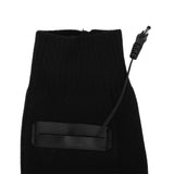 Heated Socks Winter Thermal Socks Washable DC Powered Socks Comfortable and Durable Black Gray for Man and Woman
