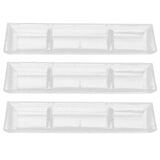 3Pcs Range Hood Oil Cup Rectangular Oil Collector Box for Kitchen Home Restaurant