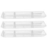 3Pcs Range Hood Oil Cup Rectangular Oil Collector Box for Kitchen Home Restaurant