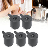 5PCS Steam Release Handle Lightweight Portable Wearable Durable ABS Pressure Cooker Valve