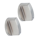 6Pcs 8mm Rotate Knob Zinc Alloy Control Knob Replacement for Kitchen Range Gas Stove Microwave Oven45°
