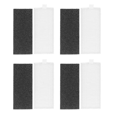 4 Set Filter Screen Filter Cotton Replacement for Lefant M200 201 501 520 T700 Robtic Vacuum Cleaner In Australia - Darrahopens