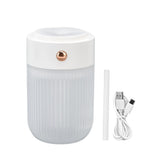 250ml Mini Air Humidifier USB Powered Colorful Lamp Humidifier for Car Office Living RoomWhite In Australia - Darrahopens