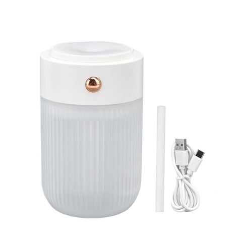 250ml Mini Air Humidifier USB Powered Colorful Lamp Humidifier for Car Office Living RoomWhite In Australia - Darrahopens