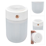 250ml Mini Air Humidifier USB Powered Colorful Lamp Humidifier for Car Office Living RoomWhite In Australia - Darrahopens