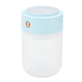 250ml Mini Air Humidifier USB Powered Colorful Lamp Humidifier for Car Office Living RoomBlue
