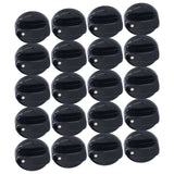 20PCS 8mm Universal Kitchen Range Control Knob ABS for Gas Stove Microwave Oven Water Heater
