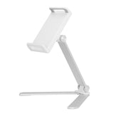 Foldable Tablet Stand 360°+180° Rotating Aluminum Alloy Stand for 4‑12in Tablet Computer 4‑7in Phone