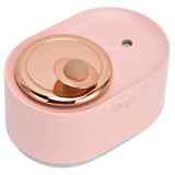 2 in 1 Rotating Planet Humidifier USB Charging Cordless Mute Spray Humidification for Home 1200MAHPink In Australia - Darrahopens