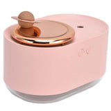 2 in 1 Rotating Planet Humidifier USB Charging Cordless Mute Spray Humidification for Home 1200MAHPink In Australia - Darrahopens