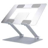 Laptop Stand Collapsible Aluminium Alloy Computer Riser Stand Silver Notebook Support Cooling Holder for Laptop Within 18in In Australia - Darrahopens