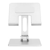 Adjustable Phone Stand Aluminum Alloy Reusable Tablet Holders Rack for Office Home BedroomSilver In Australia - Darrahopens