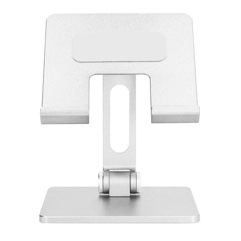 Adjustable Phone Stand Aluminum Alloy Reusable Tablet Holders Rack for Office Home BedroomSilver In Australia - Darrahopens