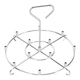 304 Stainless Steel Skewers Stand Set Multifunction Grill Dehydration Rack Fryer Accessories for Pinxia6QT