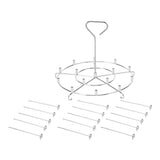 304 Stainless Steel Skewers Stand Set Multifunction Grill Dehydration Rack Fryer Accessories for Pinxia8QT In Australia - Darrahopens