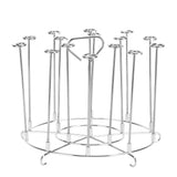 304 Stainless Steel Skewers Stand Set Multifunction Grill Dehydration Rack Fryer Accessories for Pinxia8QT