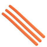 3Pcs Oven Shelf Cover Silicone Anti Scalding Oven Rack Protector for Microwave OvenOrange In Australia - Darrahopens
