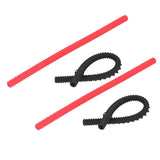4Pcs Heat Insulation Oven Rack Cover Silicone Anti Scalding Oven Rack Protector for Home Kitchen In Australia - Darrahopens