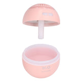 Household Ball Shaped Humidifier Colorful RGB Light Humidifier Mini Water Replenishing Air HumidifierPink