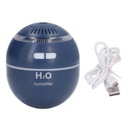 Household Ball Shaped Humidifier Colorful RGB Light Humidifier Mini Water Replenishing Air HumidifierBlue In Australia - Darrahopens
