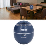 Household Ball Shaped Humidifier Colorful RGB Light Humidifier Mini Water Replenishing Air HumidifierBlue