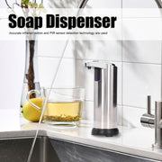 Soap Dispenser 250ml Infrared Induction Automatic Non Touch Discharge Soap Container for Shower Room