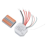 Smart Curtain Switch Module 2 Way Wifi Curtain Opener Module APP Remote Control Timing for Intelligent Appliance 90‑250V
