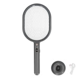 2 in 1 Electric Mosquito Swatter Ultraviolet LED Lights 3 Layer Mesh USB Rechargeable Mosquitoes Racket