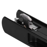Sliding Door Lock Black Copper Zinc Alloy Lock Furniture Hardware for Balcony Door