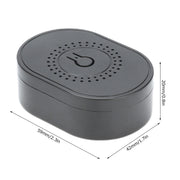 16A Smart Switch Dual Control Timeable Multifunctional On Off Controller Switch for ZigBee for Tuya 85‑250VBlack