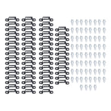 60 Set 2in 1 Furniture Concealed Connector Slide Buckle Fastener for Cabinet Wardrobe Combination AccessoriesHalf Pass In Australia - Darrahopens