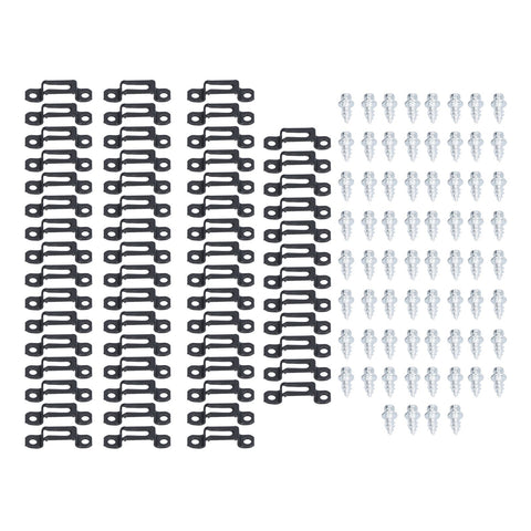 60 Set 2in 1 Furniture Concealed Connector Slide Buckle Fastener for Cabinet Wardrobe Combination AccessoriesHalf Pass In Australia - Darrahopens