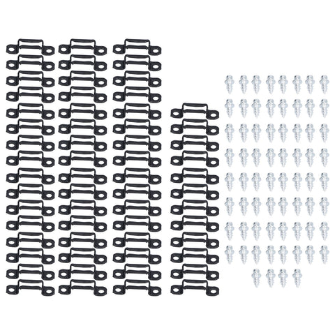 60 Set 2in 1 Furniture Concealed Connector Slide Buckle Fastener for Cabinet Wardrobe Combination AccessoriesAll Pass In Australia - Darrahopens