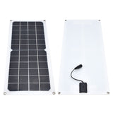 10W Photovoltaic Solar Panel with Fan Kit Dual Female USB Ports for Cars Boats Airplanes Satellites