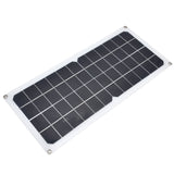 10W Photovoltaic Solar Panel with Fan Kit Dual Female USB Ports for Cars Boats Airplanes Satellites