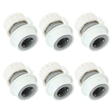 8Pcs Lock Type Faucet Quick Connector G1/2 Hose Faucet Coupling Adapter Fittings for Washing Machine