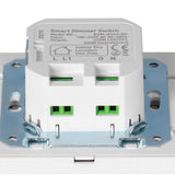 100‑240V Intelligent Dimmer Switch Wall Mounted WIFI APP Remote Control Dimming Panel for Home Use