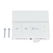 Smart Thermostat Weekly Programmable Voice Switch 10K Sensor Precise Temperature Control Boiler Thermostat for Home3A Connection Plumbing Wall Hung Boiler White 230V