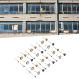 36PCs set Wire Polishing Wheel Pen Flat Bowl Shaped Steel Wire Wheel Brush Kit Accessories