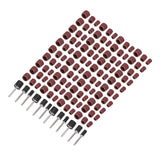 132pcs Sanding Bands Durable Aluminum Alloy Drum Sander Tool for Woodworking Metal Polishing In Australia - Darrahopens