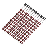 132pcs Sanding Bands Durable Aluminum Alloy Drum Sander Tool for Woodworking Metal Polishing In Australia - Darrahopens