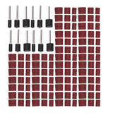 132pcs Sanding Bands Durable Aluminum Alloy Drum Sander Tool for Woodworking Metal Polishing