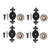 4 Sets Furniture Handle Zinc Alloy Cabinet Door Drawer Handle Exquisite Furniture AccessoriesWhite