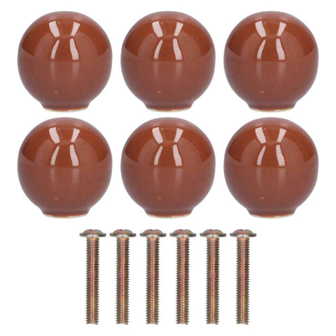 Cabinet Knobs No Fading Beautiful Exquisite DIY Zinc Alloy Modern Simple Drawer KnobsBrown In Australia - Darrahopens