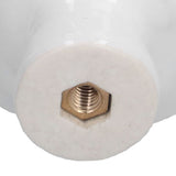 4 Set Rose Shaped Handle Modern Ceramic Cabinet Knob for Home Living Room BedroomWhite